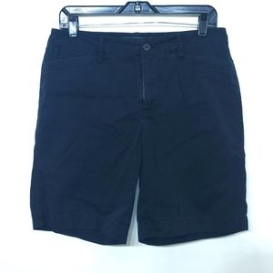 LRL Lauren Jeans Co Ralph Lauren Women's Shorts Pockets Size 6 Black